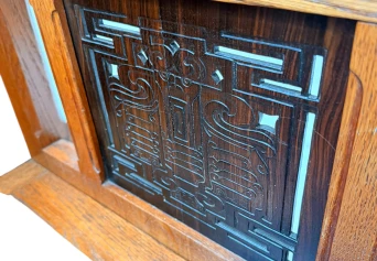 Arts & Crafts Art Nouveau Armchair by Carel Adolph Lion Cachet, 1900s